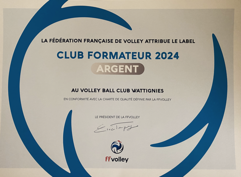 Club formateur 2024 Argent